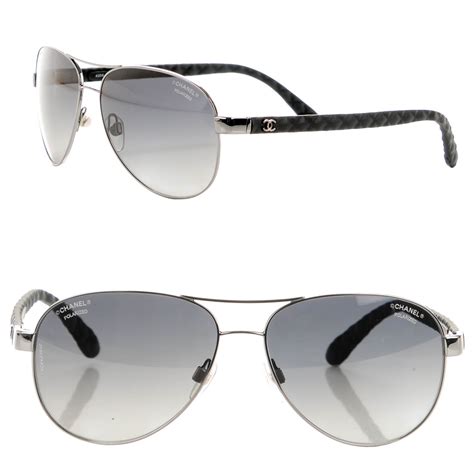 lunette chanel|chanel aviator sunglasses women's.